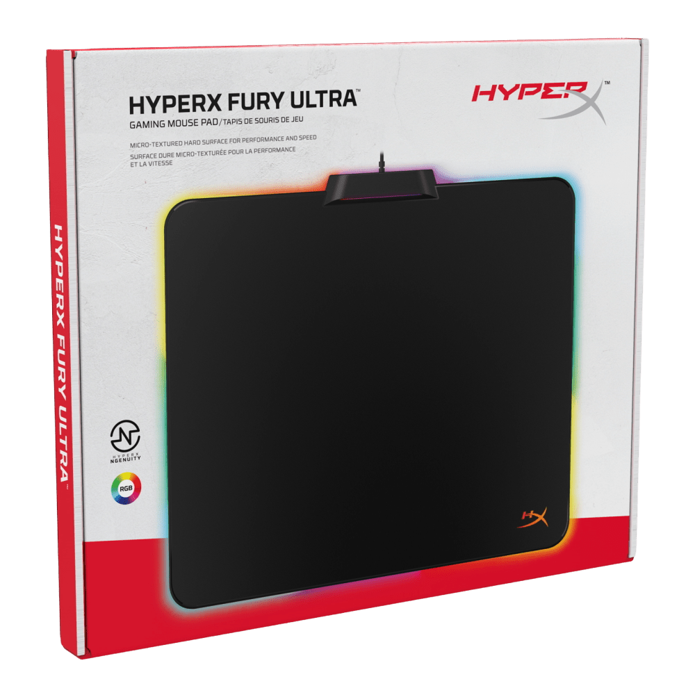 HyperX Fury Ultra RGB Gaming Mouse Pad - Vektra Computers LLC HyperX Fury Ultra RGB Gaming Mouse Pad - Vektra Computers LLC
